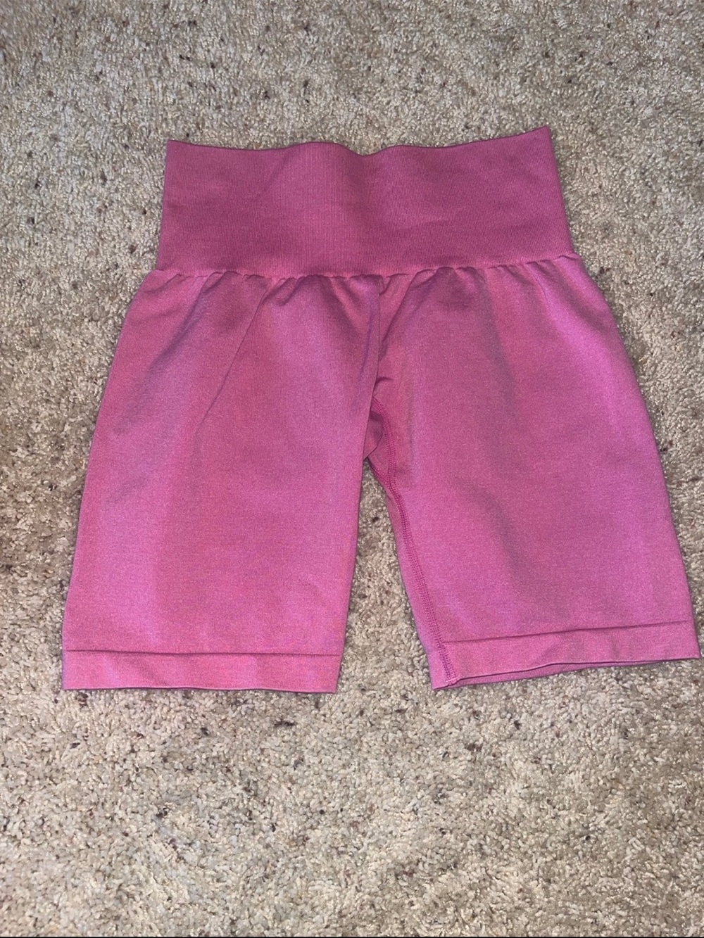 NVGTN Women’s High-Waist Athletic Shorts in Pink